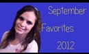 September Favorites 2012