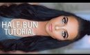 Half Bun Wavy Hair Tutorial | Chloe Viv