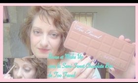 Focus/Make Up Semi Sweet Chocolate Bar de Too Faced/Miss Coquelicot