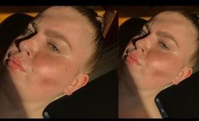 minimal every makeup tutorial (using nars sheer glow)