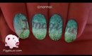 'Imagine' hidden message nail art tutorial