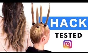 ★ 2-MINUTE Home HAIR CUT? Instagram HACK TESTED ★ Girls HAIRSTYLES