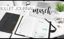 Bullet Journal Plan With Me - Organising March 2017 & Learning Calligraphy