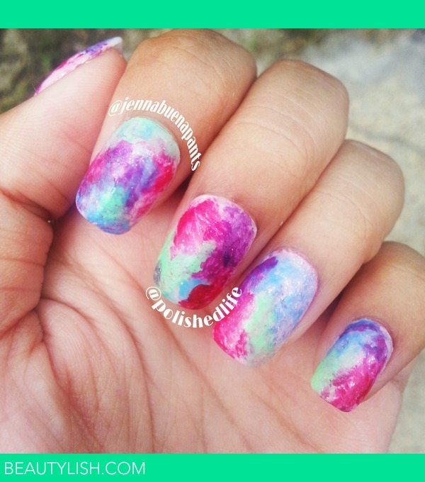 water color nails | Jennifer B.'s Photo | Beautylish