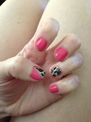 Pink and Leopard Print 