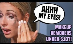 I Tried 5 Makeup Removers Under $10 in 5 Days.. DO THEY EVEN WORK?!
