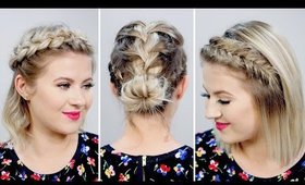 3 Gorgeous Spring Braided Short Hairstyles | Milabu