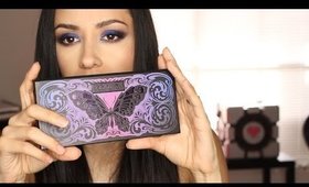 Review and swatches of the Kat Von D Chrysalis Eyeshadow Palette