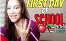 VLOGust: First Day of School