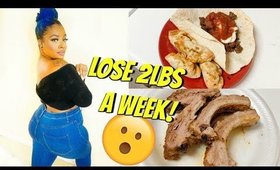 HOW TO LOSE 2 POUNDS A WEEK WITH FIVE CHEAT DAYS! + WHAT I EAT IN A DAY