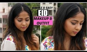 EID MAKEUP Tutorial and Indian Outfit | GRWM | Sareez.com | Stacey Castanha
