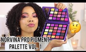 ABH NORVINA PRO PIGMENT PALETTE VOL 1 REVIEW & SWATCHES | Karina Waldron