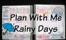 Plan With Me: Rainy Days Ft Glam Planner
