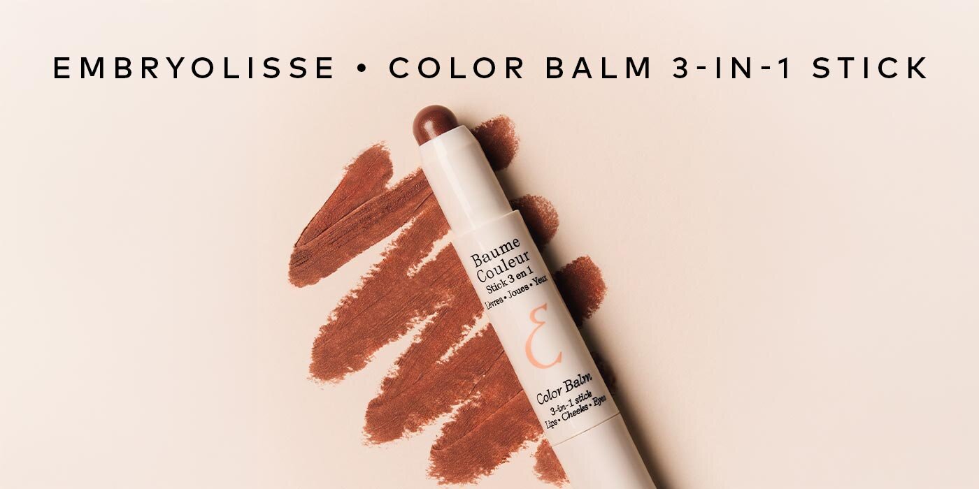 This Embryolisse 3-in-1 Color Balm gives lips, cheeks, and eyes a soft mocha wash that makes skin look fresh, not overdone. Shop it now on Beautylish.com