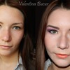 Before-after makeup