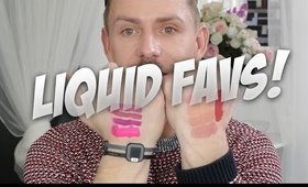 MY FAV LIQUID LIPSTICKS | SWATCHES