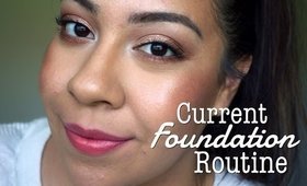 Current Foundation Routine | Oily to Combination Skin