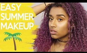 Easy Summer Makeup Tutorial with Light Face Makeup | Get that Summer Glow