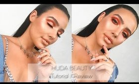 HUDA BEAUTY DESERT DUSK PALETTE TUTORIAL | AMANDA ENSING