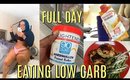 WHAT I EAT IN A DAY | FULL DAY OF EATING LOW CARB | RANCH CHICKEN THIGHS