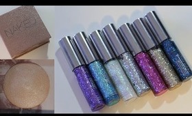 SHOW & TELL: URBAN DECAY GLITTER & SHIMMER