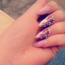 feathered nails