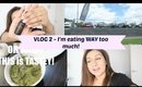 VLOG 2: Get ready with me & I'm eating way too much |RajiOsahn