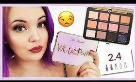 IS IT THAT BAD? "WHITE PEACH" EYESHADOW PALETTE