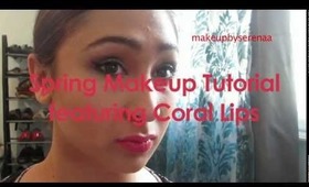 Makeup of the day featuring Coral Lips