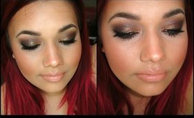 Glam Grunge Makeup FT. theBalm Nude Tude Palette | #tbtSHAExo