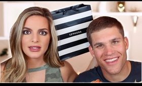 MY BOYFRIEND BUYS MY MAKEUP! | Casey Holmes