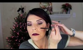 Naked 3 Holiday Sugar Plum Eyes Metallic Lips Full Makeup Tutorial