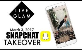LIVE GLAM CO SNAPCHAT TAKEOVER | JessicaFitBeauty