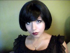 I was just playing with this old wig. XD