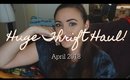 Huge Thrift Haul to Resell on Poshmark and Ebay | I found some Gems!