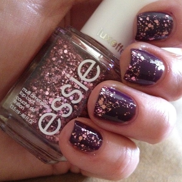 Glitzy Glam Nails | Alison P.'s Photo | Beautylish