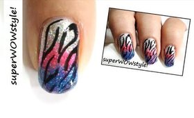 Ombre Nails - Without Sponge! ❤ Tiger Nail Art ❤ Easy Nail Designs For Beginners