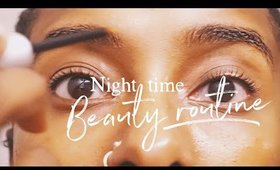 Nighttime Beauty Routine | Secret to Fuller Brows and Lashes!