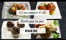 Ce mananc in 4 zile de Rina/ Retete dieta Rina 90 / Dieta Rina/ What i eat to lose weight