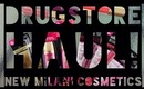 Drugstore Haul! NEW Lip Products Milani Cosmetics