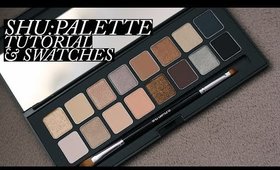 Shu Uemura Shu:Palette Swatches & Tutorial