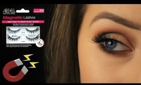 How To: Apply Drugstore Magnetic Lashes | Demo/Review