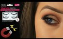 How To: Apply Drugstore Magnetic Lashes | Demo/Review