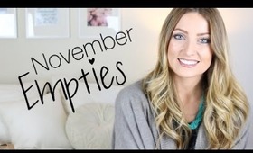 November Empties