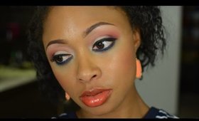 TUTORIAL: Morphe Brushes 35B Palette (Beige, Coral & Navy)