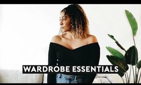 WARDROBE ESSENTIALS 2019 (Revolve) | Nastazsa