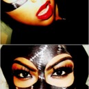 Catwoman Mask Makeup/ DC Comics 