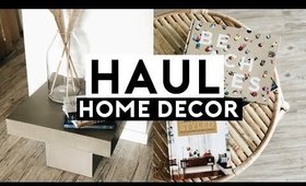 NEW APARTMENT DECOR HAUL! BUDGET FRIENDLY HOME DECOR 2019