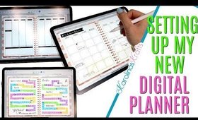 Setting up my new digital planner on my Ipad Pro using Goodnotes, Inside my Digital Planner iPad Pro