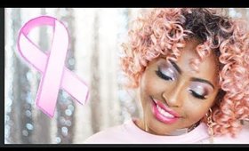 Full Makeup tutorial : #Barbie Makeup & FUN #breastcancerawareness |darbiedaymua